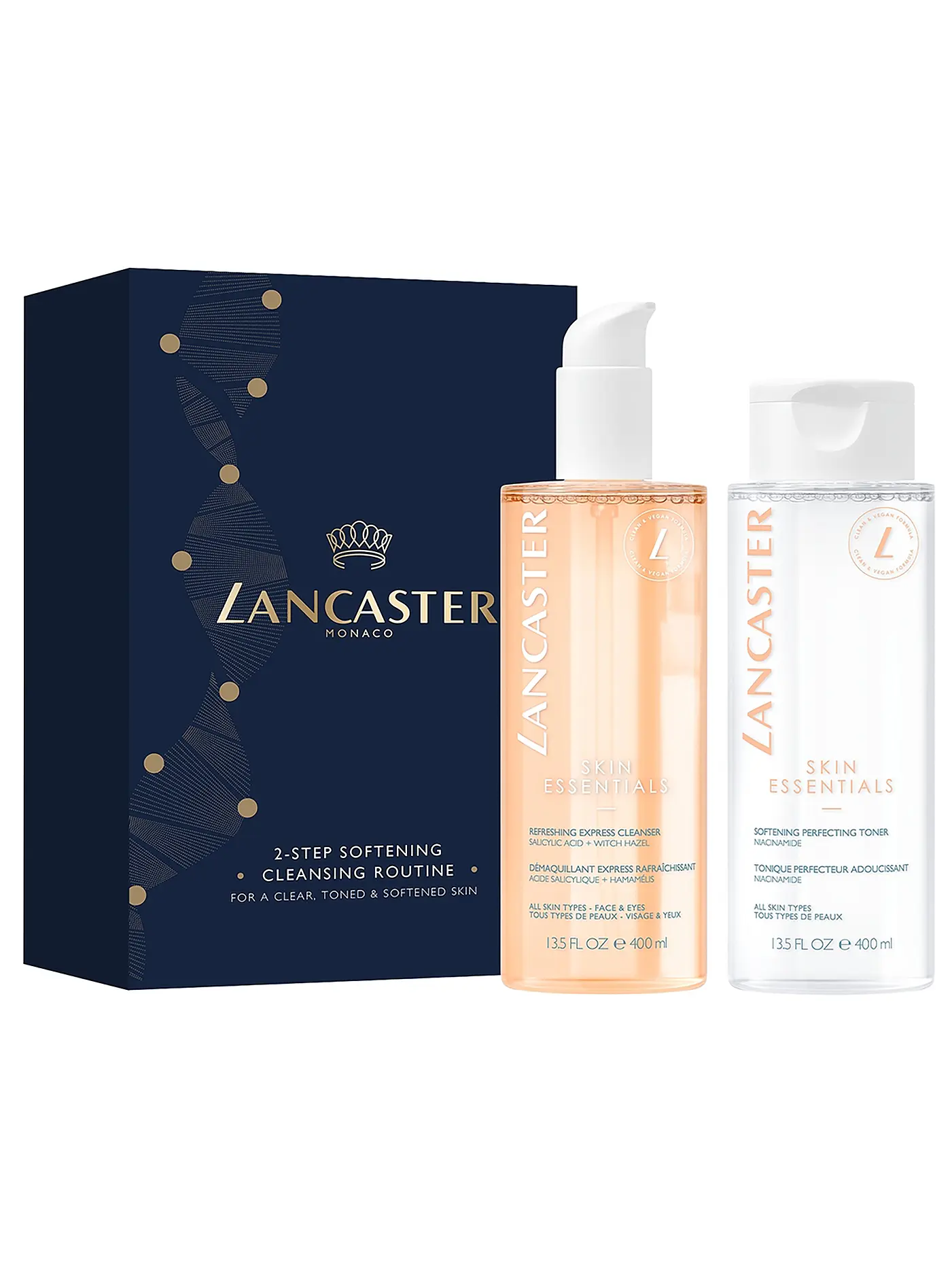 LANCASTER | Geschenkset - S​​​​​​​kin Essentials Softening Duo Set  2x400ml | 